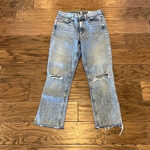 Rag & Bone Nina High Rise Ankle Flare Size 25